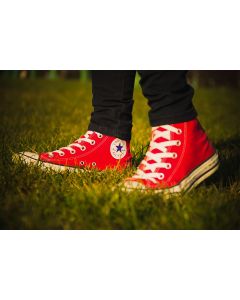 Converse red