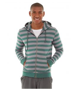 Ajax Full-Zip Sweatshirt -S-Blue