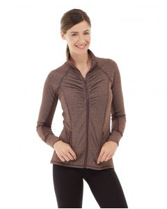 Riona Full Zip Jacket-S-Brown